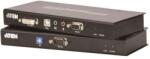 ATEN 177303 USB DVI Cat 5 KVM Extender (1024 x 768@60m), hálózati kiegészítő (CE600-A7-G)