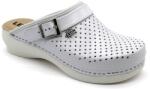 LEON PU101 LEON Comfort női bőr klumpa (LEON98-fehér36)