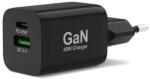 PORT Designs Port Connect USB-C / USB-A Hálózati Töltő - 45 W, Fekete (900105-EU)