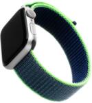 FIXED 224768 Nylon Strap for Apple Watch 38/40/41 mm, neon blue (FIXNST-436-NEBL)