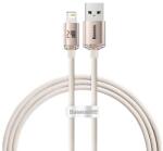 Baseus Kábel USB do iP Baseus Crystal Shine, 2, 4A, 1, 2 m (rózsa)