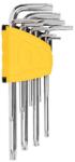 Deli EDL3091 Torx imbuszkulcs készlet, 1, 5-10 mm (ezüst) (EDL3091)