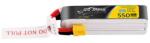 Tattu 3s 550mAh 95C 11.4V HV Lipo Battery with XT30 Plug Long-Pack Connector (TAA5503S95XT3L) - kontaktor