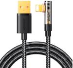 JOYROOM USB-A / Lightning / szög / 1.2m Joyroom S-UL012A6 (czarny)