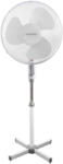  Álló ventilátor - 40 cm átmérő, 3 sebességfokozat, forgatható fej (50 W), fehér