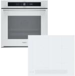 Whirlpool WOI5S8PM2SWA Beépíthető sütő + Whirlpool WL S5360 BF/W Beépíthető indukciós főzőlap