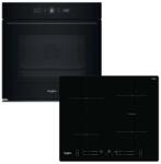 Whirlpool WOI5S8PM1SBA Beépíthető sütő + Whirlpool WB S2560 NE Beépíthető indukciós főzőlap, fekete