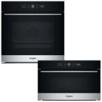Whirlpool WOI5S8PM1SXA Beépíthető sütő + Whirlpool WMD54MX Beépíthető mikrohullámú sütő, inox