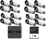 Milesight Technology Kit supraveghere video MILESIGHT TECHNOLOGY KIT16BULLET2MP, 16 camere bullet + NVR, 2MP (KIT16BULLET2MP)