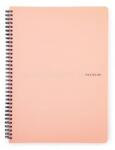 KARTON P+P Pastelini Apricot A5 60 lapos vonalas spirálfüzet (8-800) (8-800)