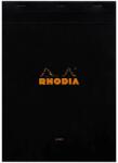 Rhodia Caiet Rhodia 80 file A4 Negru (CAI312Dictando)
