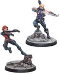 Atomic Mass Games Marvel: Crisis Protocol - Hawkeye & Black Widow figura szett kiegészítő (GAM37065)