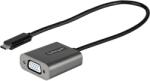 StarTech USB 2.0 Type C VGA/D-Sub Átalakító Szürke 30cm CDP2VGAEC (CDP2VGAEC)