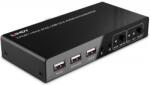 LINDY 2 Port HDMI 4K60 USB 2.0 and Audio KVM Switch (32809)