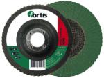 Fortis Disc lamelar slefuire inox Fortis, inclinat, 115x22.23mm, G40 (4317784705158) - bricolaj-mag