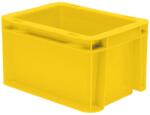 LA-KA-PE Cutie stivuibila LA-KA-PE TK 200/120-0 200x150x120mm galbena fara manere (079120204) - bricolaj-mag