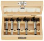 Fortis - Set 5 bucati burghie lemn 15, 20, 25, 30, 35mm [4317784769099] (4317784769099) - bricolaj-mag