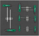 Fortis Set surubelnite hexagonale Fortis, HEX2-HEX10, 8 bucati (4063726002372) - bricolaj-mag Cheie imbus