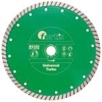 Fortis Disc diamantat beton/piatra/granit/marmura Fortis UNIVERSAL TURBO, 125x22.23mm (4317784704632) - bricolaj-mag Disc de taiere