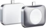 SATECHI USB-C 2 az 1-ben Vezeték nélküli töltődokkoló Apple órához és Airpodokhoz ezüst (ST-UC2WCDM)