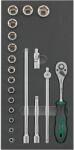 Fortis Trusa de scule Fortis 1/3, 20 piese (4063726002358) - bricolaj-mag Trusa unelte