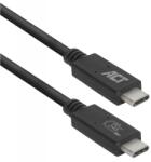 Act Connectivity USB 4.0 Type C Összekötő Fekete 80cm AC7451 (AC7451)