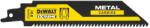 DeWALT Panza fierastrau sabie Dewalt EXTREME CARBIDE, pentru metal, 152mm, 8 dinti/inch (DT20436-QZ) - bricolaj-mag Panza fierastrau