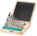 Fortis Set burghie pentru metal Fortis HSS, freza TC, cilindrica, 4-16mm, 11 bucati (4063726005397) - bricolaj-mag Burghiu