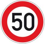  Indicator limita 50km/h, 600mm, folie RA2 [4251783605814] (4251783605814)