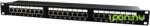 GEMBIRD Cat. 5E 24 port shielded patch panel 19 1U (NPP-C524-002)