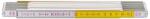 STABILA - Metru pliabil din fag 2m x 16mm alb-galben [1128] (1128) - bricolaj-mag Vinclu