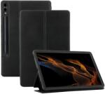 MOBILIS RE. LIFE eco-design protective case with flap for Galaxy Tab S9+ 12.4" fekete (068009)