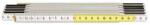 Hultafors - Metru pliabil din fag 2m x 17mm galben alb [105254] (105254) - bricolaj-mag Vinclu