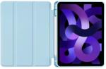  ZONE TP SC Pen Holder Hybrid Smart Case mappa tok közepesen ütésálló érintőceruza tartó érintőceruza nélkül átlátszó hátlap Lenovo Tab M11 (11.0) világoskék