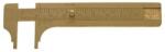 FORTIS - Subler din alama cu varf 80mm [4317784717519] (4317784717519) - bricolaj-mag