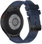 MYBANDZ Element szilikon óraszíj Samsung Galaxy Watch 4-5-6 20mm mélykék-fekete (532751)
