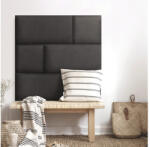 Mollis Panou decorativ tapițat Mollis Kingston gri închis 30x60 cm (MO-PP-60X30B1-K12)
