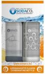 SodaCO2 Flakonduopack 2x1L Szürke/Áttetsző (FLAKONDUOPACK DOBOZOS)