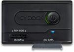 RaidSonic MB031U-1SMB USB 3 5Gbps SATA adapter fekete (MB031U-1SMB)