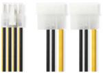Nedis EPS 8 pin Molex Tápkábel Fehér 15cm CCGP74400VA015 (CCGP74400VA015)