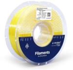 Gembird Filament TPU 1.75 mm sárga (3DP-STPU1.75-01-Y)