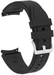MYBANDZ Szilikon óraszíj Galaxy Watch 4-5 20mm fekete-rés nélkül (36139)