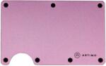 Artimo Wallet - Aluminum Series - Rose - RFID blokkolós alumínium kártyatartó pénztárca - rózsaszín (artimo-wallet-alu-rose) - ipon