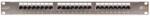 NIKOMAX Shielded patch panel 24 ports 19" 1U Category 5e (NMC-RP24SD2-1U-MT)