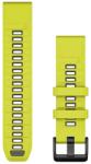 Garmin Óraszíj 22 mm sárga/grafit szilikon (QuickFit) (010-13392-08)