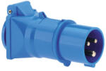 Bals adapter 2P+F 16A 250V AC 6h dugvilla CEE/B2P schuko dugalj kék IP44 Bals 8615 (8615) - lumenet