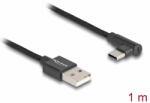 Delock USB 2.0 Type C Átalakító Fekete 1m 80030 (80030)