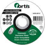 Fortis Disc taiere inox Fortis A60S-BF41, 115x22.23x1mm (4317784704328) - bricolaj-mag Disc de taiere