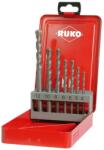 RUKO Set burghie pentru beton Ruko, cilindrica, 4-12mm, 7 bucati (205256) - bricolaj-mag Burghiu