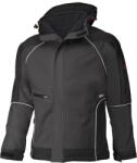 FHB - Jacheta softshell WALTER, gri inchis/negru, mas. XL [78518-1220-XL] (78518-1220-XL)